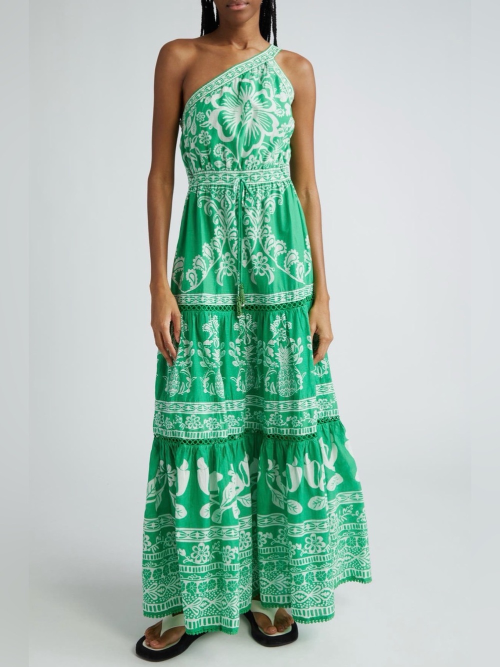 Farm Rio Women's Sweet Garden Maxi Dress, Medium